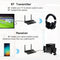 80M Bluetooth 5.0 RCA Transmitter Receiver Bypass Aptx LL Audio Wireless Adapter
