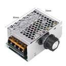 4000W 220V Thyristor Electronic Voltage Regulator Thermostat Speed Regulation