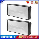 2pcs Car Seat Belt Buckle Adjuster Seat Belt Fastener Auto Accessories (Sil