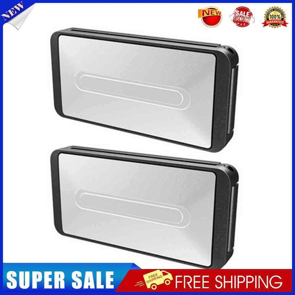 2pcs Car Seat Belt Buckle Adjuster Seat Belt Fastener Auto Accessories (Sil