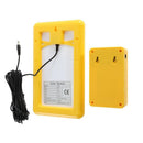 Generator Solar Panel System 4 Heads USB Charger Cable Light with 2LED Bulbs