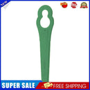 30pcs Grass Trimmer Plastic Blades Lawn Mower Garden Cutter Tool (Green)