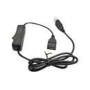 USB Male To Female Cable Extension with ON/OFF Switch 1m Fan Power Supply Wire