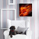 Burning Roses 5D DIY Diamond Painting Kits Full Round Drill Wall Decor Art Craft