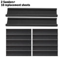 Cue Tip Shaper / Sander / File with 10 sandpaper refills_