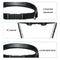 #A Adjustable Transparent Faceshield Cycling Sports Windproof Face Protective Co