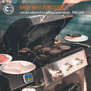 Digital Kitchen Thermometer Meat Food Temperature Measurement Tool (Grey)