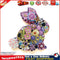 Diamond Painting Kit DIY Rabbit Partial Special Shape Drill Mosaic (KA355) Newly