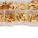 150pcs/set Wire Cable Connectors Ring Crimp Terminal Electrical Non-insulat