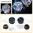 LED Solar Butterfly Ball Hanging Tree Lamps - Round Sunlight - Outdoor