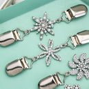 Corsage Friends Gifts Anti Light Buckle Sweater Clip Collar Chain Lapel Pins