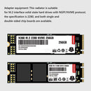 MK-200 M.2 Heatsink Cooling Thermal Pads for NGFF NVMe 2280 SSD (Red) Newly