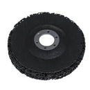 4 inch Poly Strip Disc Abrasive Wheel Paint Rust Remover Grinder (Black) Newly