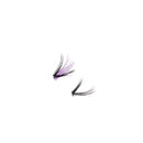 Eyelashes Premade Individual False Eyelashes Blue Cluster Lashes V-shape