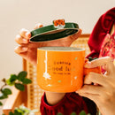 Large Capacity Tiger Heat Resistant Ceramic Cup Coffee Cup Water Cups Hand Mug