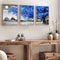 Canvas Paint By Numbers Blue Tree Oil Hand Painted Drawing Kit Home Decoration
