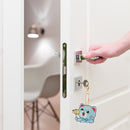 5pcs DIY Easter Egg Diamond Painting Keychain Crystal Drill Keyring (YS008)