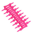 100 Pink Plastic Castle Step Grad Golf Tees up Height 39mm Newly