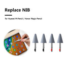 #A Rubber Pencil Tip High Sensitivity Stylus Touch Screen Pen Spare Nib for Hono