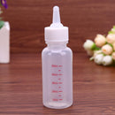 50ml Puppy Kitten Feeding Bottle Pet Dog Cat Transparent Silicone Feeder Newly