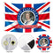Platinum Jubilee Flag Polyester Queen Elizabeth Banner - British Decor (1)