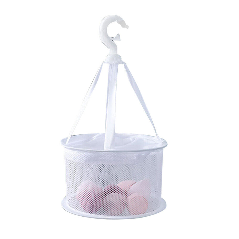 Foldable Beauty Tools Cleaner Combination Set Hanging Drying Rack Net for S