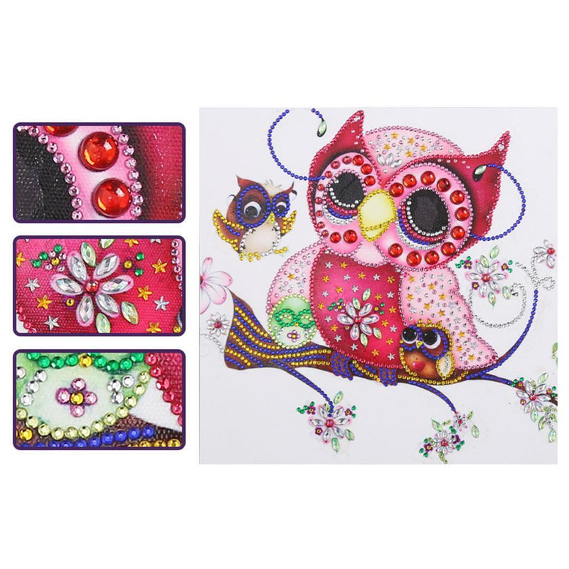 5D DIY Special-shaped Diamond Painting Cross Stitch Kit (Cute Cat-YX8070) Newly