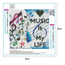 5D DIY Full Drill Diamond Painting Girl Cross Stitch Kits Wall Art (V385)
