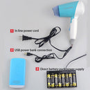 Wireless Art Student Examination Hair Dryer Foldable Blower for Drawing Painting