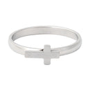 Classic Adjustable Cross Couple Ring Men Women Lover Wedding Open Rings Jewelry