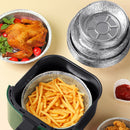 30x Air Fryer Paper Liners Aluminum Foil Tin Box Steamer Basket (A 6 inch) Newly