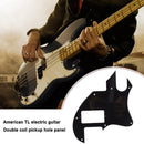 Electric Guitar Pickguard TL Style for US Standard Tele Telecaster (Black) Newly