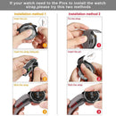 Nylon Loop Strap for Garmin Fenix 7/6 Pro/5/5 Plus Watch Band (22mm Grey)