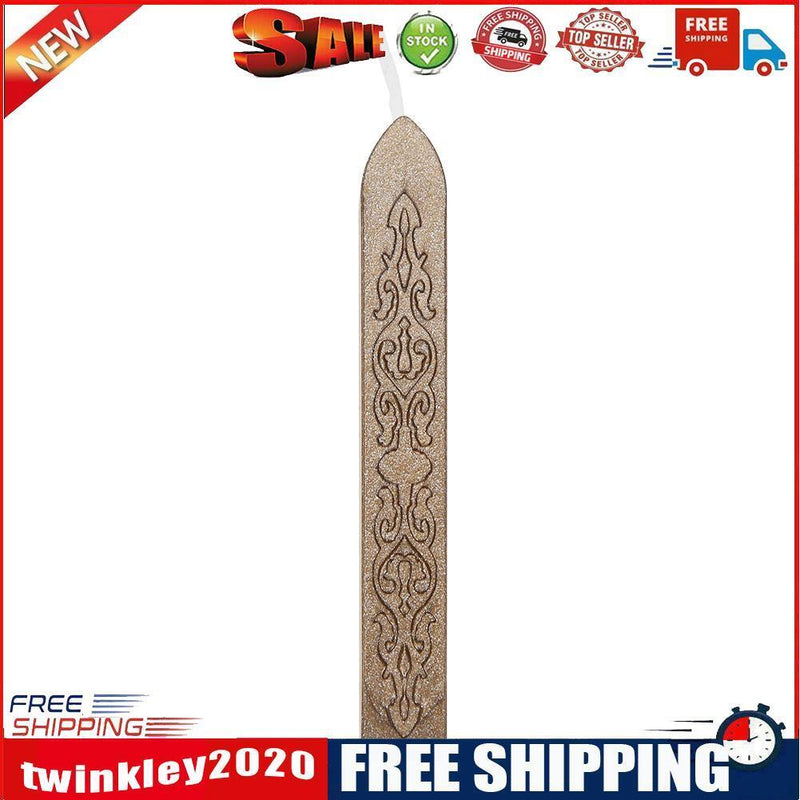 Retro DIY Sealing Strips Seal Wax Stick Envelope Paint Stamps (Dark Brown)