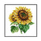 14CT Partial Cross Stitch Sunflower Counted DIY Wall Art Crafts Home Decoration