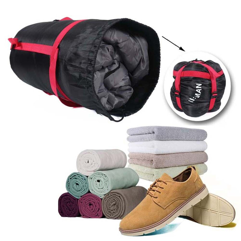Outdoor Compression Stuff Sack Sleeping Bag Storage Package for Camping Newly