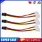 3pcs Display Card Power Line 4pin to 6pin Line Special Purpose for Mining