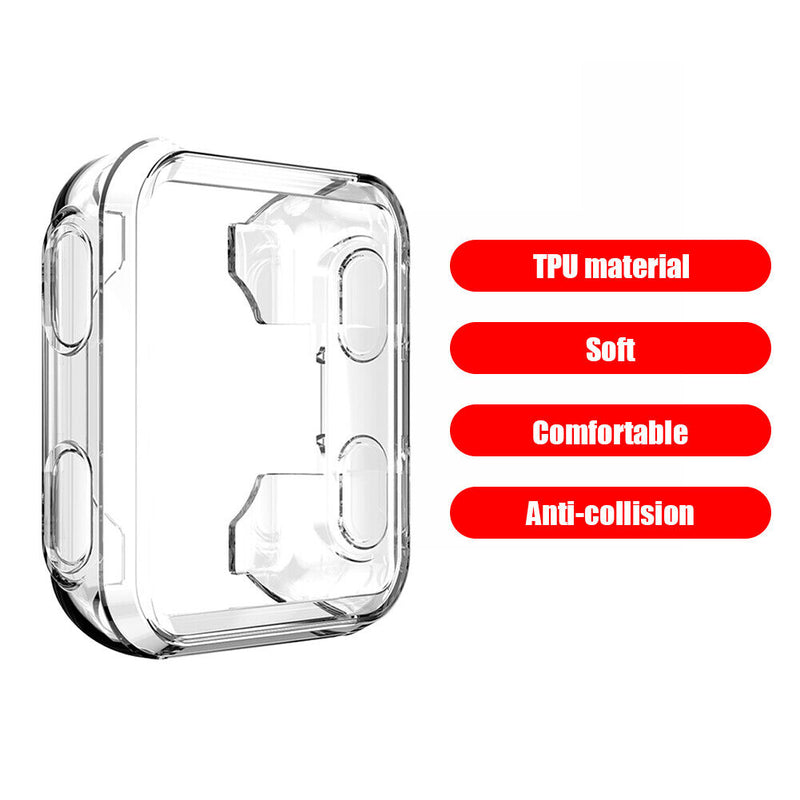 Watch Cover for Garmin Forerunner 35/30 Soft Clear TPU Protector Bumper Frame