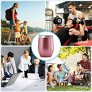 Stainless Steel Coffee Mug Vacuum Insulated Beer Leak Proof Drink Cups (M) Newly