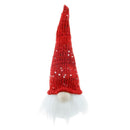 LED Light Up Glow Hanging Faceless Gnomes Pendant Christmas Ornament (B Grey)