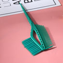 Barber Hair Dyeing Comb with Brush Plastic Hair Coloring Applicator (Cyan) Newly