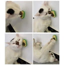 2pcs Pet Catnip Ball Toys 360 Rotation Safety Healthy Mint Clean Teeth Supplies