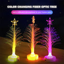 Glowing Christmas Tree Desk Glowing Sucker Fiber Muti-Colour Glowing Lights