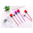 Office Supplies School Rose Flower Ballpoint Pen Valentine's Day Stationery