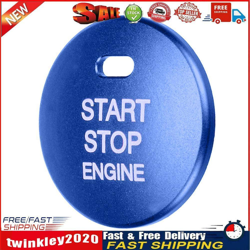 Engine Start Stop Push Button Cover Trim for Mazda 3 Axela CX-3-4-5 (Blue) Newly