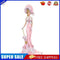 Lady in Pink Dress Oil Paint By Numbers Kit DIY Acrylic Painting on Canvas