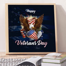 5D DIY Full Round Drill Diamond Painting Independence Day Eagle Home Art Craf