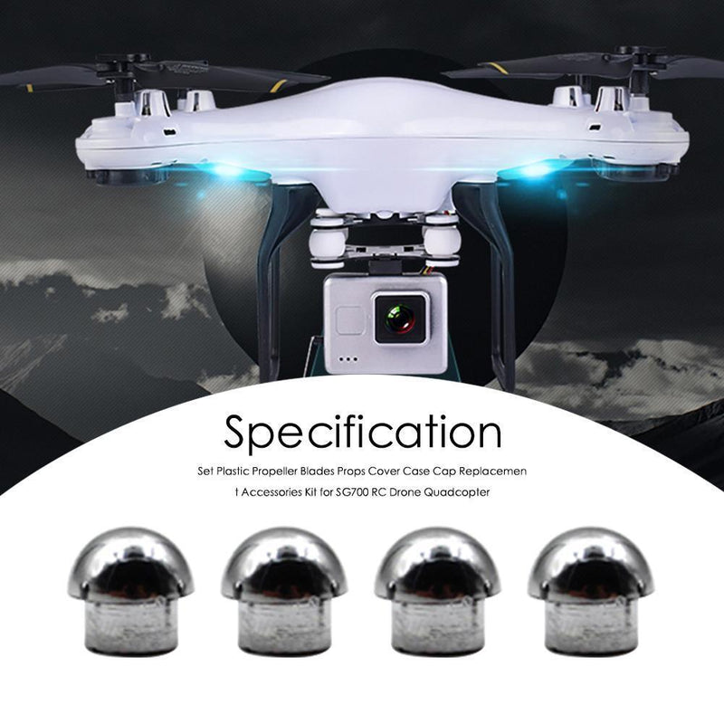 1 Set Plastic Propeller Blades Props Cover Case Cap Replacement Accessories
