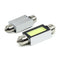 White 39MM COB Festoon Light C5W Car LED Reading Bulbs Dome Lamp For 2Pcs