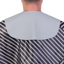 Waterproof Silicone Neck Cape Wrap Collar Shield Hair Coloring Tool (Grey) Newly